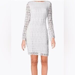 Ralph Lauren White Long Sleeve Lace Dress NWOT
